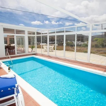 Ferienhaus Las 5 Palmas Mit Pool Und Panoramablick